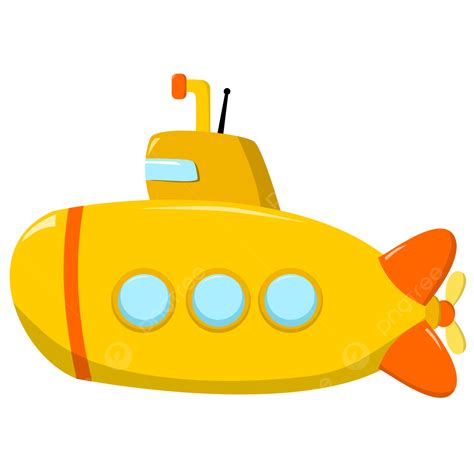 Cartoon Submarine Clipart