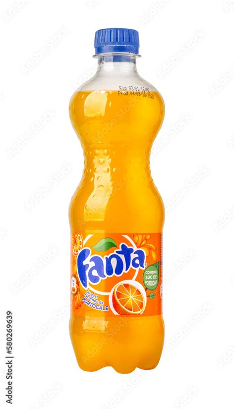 Fanta plastic bottle isolated Stock Photo | Adobe Stock