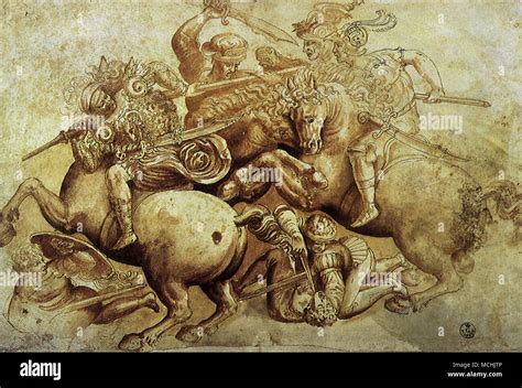 Battle anghiari leonardo da vinci hi-res stock photography and images ...