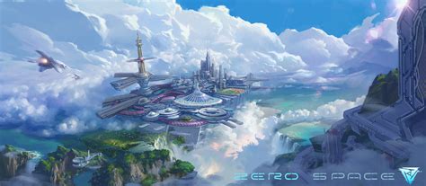 ArtStation - Cloud city