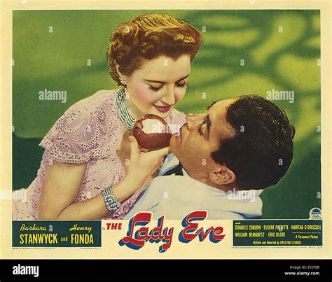 The Lady Eve - Movie Poster Stock Photo - Alamy