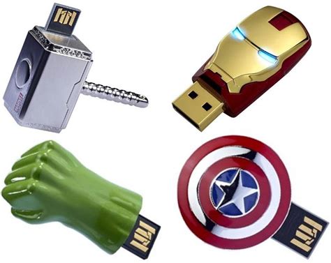 The Avengers USB Sticks » Gadget Flow