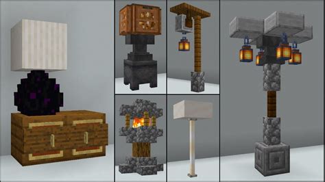 Lamp Designs Ideas In Minecraft • cpsn