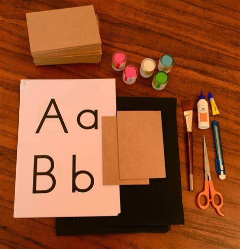 Practical Mom: DIY Montessori Sandpaper letters @ $10