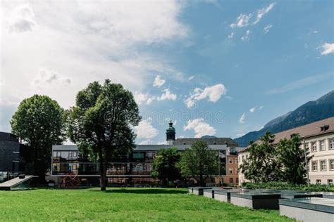 Campus of the University of Innsbruck Editorial Stock Image - Image of ...