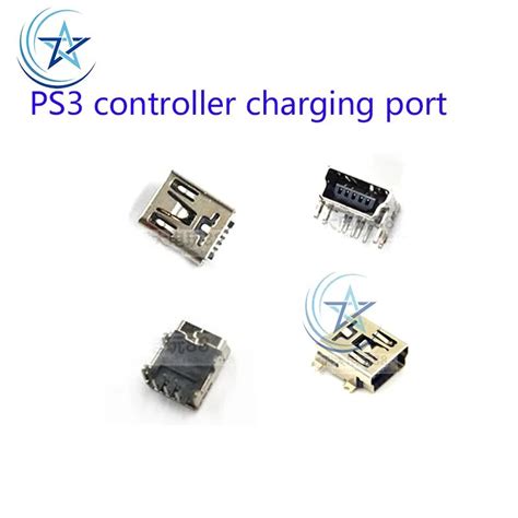 20PCS PS3 PS4 Controller charging port socket PS5 Controller charging ...