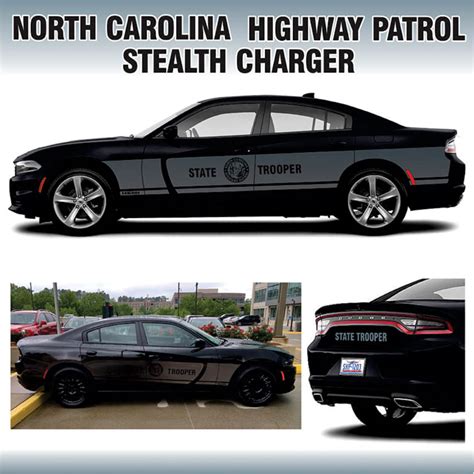 North Carolina Highway Patrol – Stealth Charger – Bilbozodecals