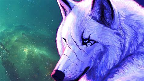 [100+] Galaxy Wolf Wallpapers | Wallpapers.com