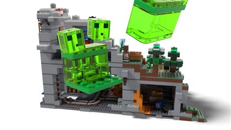 Showcasing all the secrets: 21137 The Mountain Cave – LEGO Minecraft ...