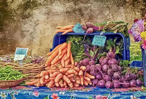 Farmers Market Organic Produce Photograph by Constantine Gregory - Fine ...