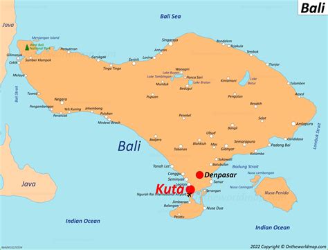 Kuta Map | Bali, Indonesia | Discover Kuta with Detailed Maps