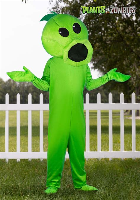 Plants Vs Zombies Peashooter Costume for Adults