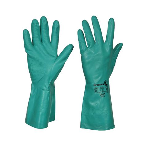 DROMEX GREEN NITRILE GLOVES - Volkem