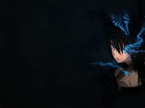 Anime Wallpaper With Black Background / Multiple sizes available for ...