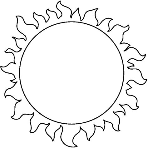 Clipart sun outline free images 3 – Clipartix