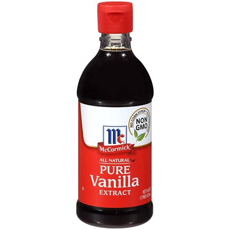 McCormick All Natural Pure Vanilla Extract, 16 Fl Oz - Walmart.com ...