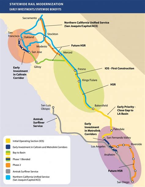 California High Speed Rail Progress Map | Printable Maps