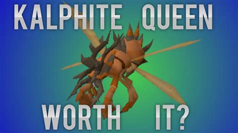 [OSRS] Is Kalphite Queen Worth Doing? - Accurate Loot From KQ Task ...