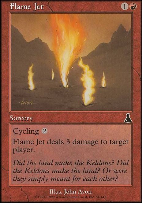 Flame Jet (UDS MTG Card)