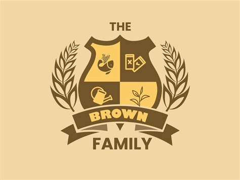 Family Crest Logo Design by Nisa Rahman on Dribbble