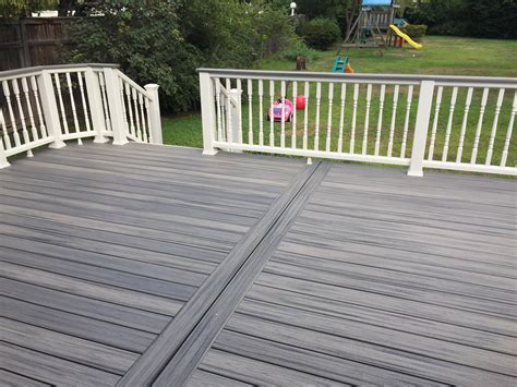 Trex Transcend Decking Island Mist • Decks Ideas