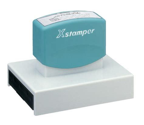 Custom Teacher Stamps | Large Xstamper N27, 40x100mm Self-inking Stamps ...