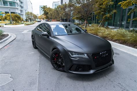 2016 Audi RS7 – Matte Black | MVP Miami