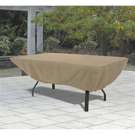 Classic Accessories Terrazzo Rectangular/Oval Patio Table Cover — All ...