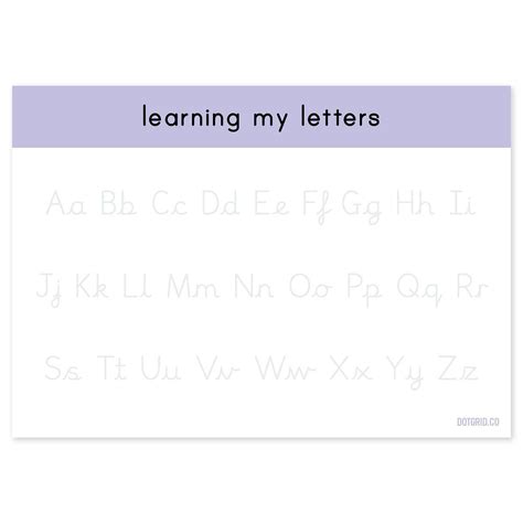 Lowercase & Uppercase Pre-Cursive Letters Tracing Pad - Worksheets Library