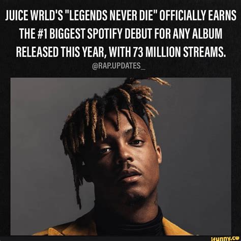 JUICE WRLD'S "LEGENDS NEVER DIE" OFFICIALLY EARNS THE #1 BIGGEST ...