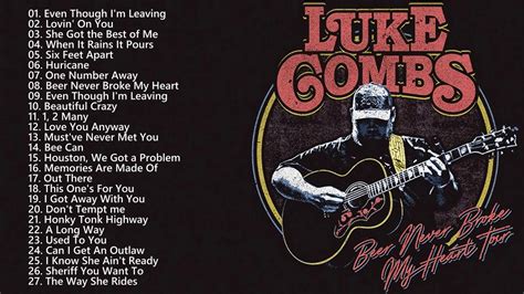 Luke Combs Playlist 2020 🍀 Luke Combs Greatest Hits Full Album 🍀 Best ...