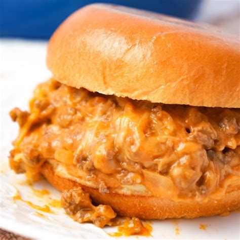 Cheesy Sloppy Joes - This is Not Diet Food