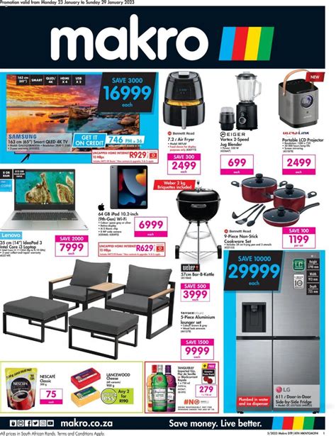 Makro Specials 23 Jan 2023 | Makro Weekly Catalogue | Makro SA