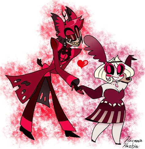 Alastor X Mimzy commission for someone | Hazbin Hotel (official) Amino