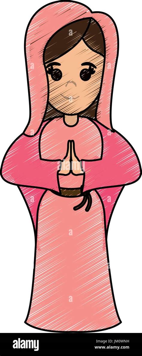 blessed holy virgin mary icon Stock Vector Image & Art - Alamy