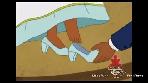 Dora the Explorer daisy is putting on her glass slipper scene - YouTube