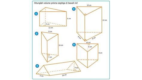 Kunci Jawaban Matematika Kelas 5 SD Halaman 167: Volume Prisma Segitiga ...