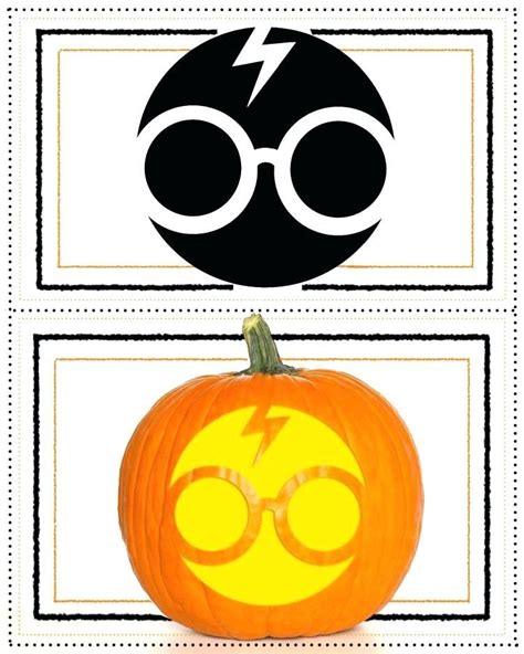 Harry Potter Pumpkin Stencils Printable