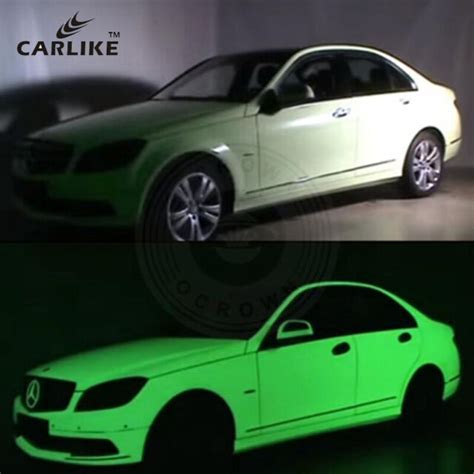 CARLIKE Whole Car Glow In The Dark Wrapping Vinyl Decal Film 5x65ft. | eBay