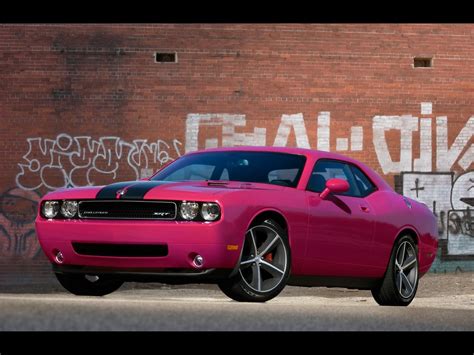 Dodge Challenger Wallpaper Pink