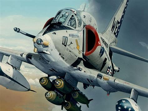 Douglas A-4 Skyhawk - Desktop Wallpapers, Phone Wallpaper, PFP, Gifs ...