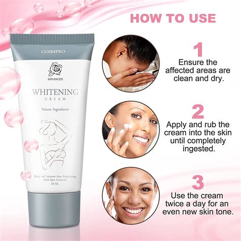 Natural Skin Bleaching Cream for Black Skin | Intimate Lightening for ...