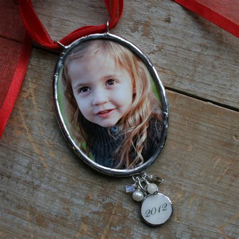 First Christmas Photo Ornament Picture Frame Baby Gift - Etsy