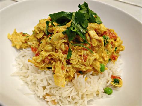 Easy Creamy Chicken Curry Rice Bowl