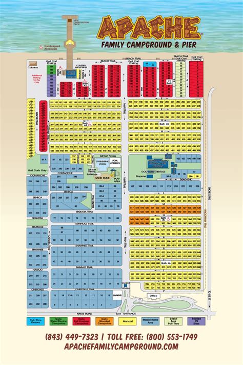 Campground Map – Apache Family Campground & Pier