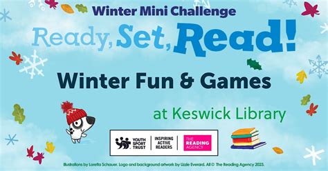 Winter Fun and Games - Keswick Library, Keswick Library, 20 January ...