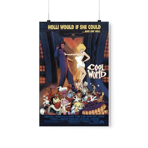 Cool World 1992 Movie Poster Premium Matte Vertical - Etsy