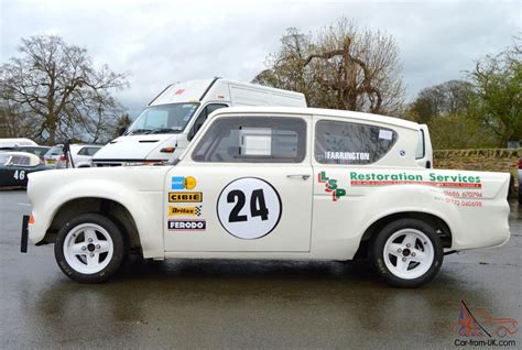 Ford anglia 105e racing car