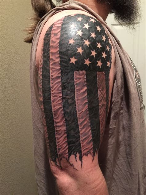 American Flag | Flag tattoo, American flag tattoo, Tattoos