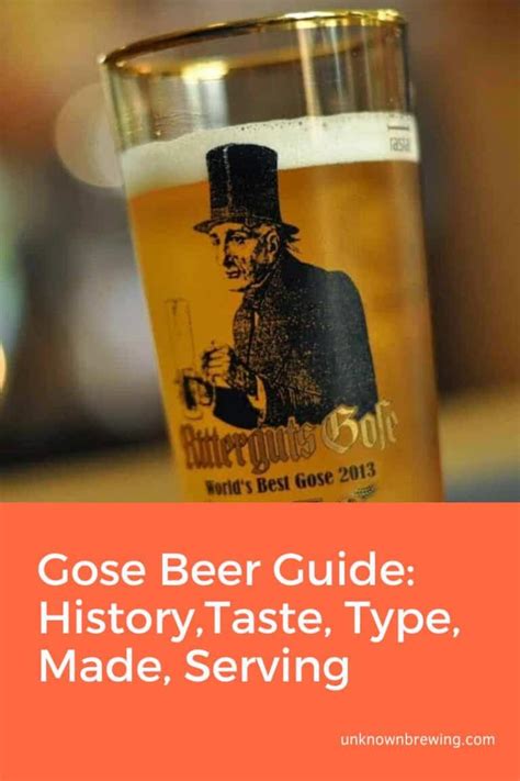 Gose Beer Guide: History,Taste, Type, Made, Serving